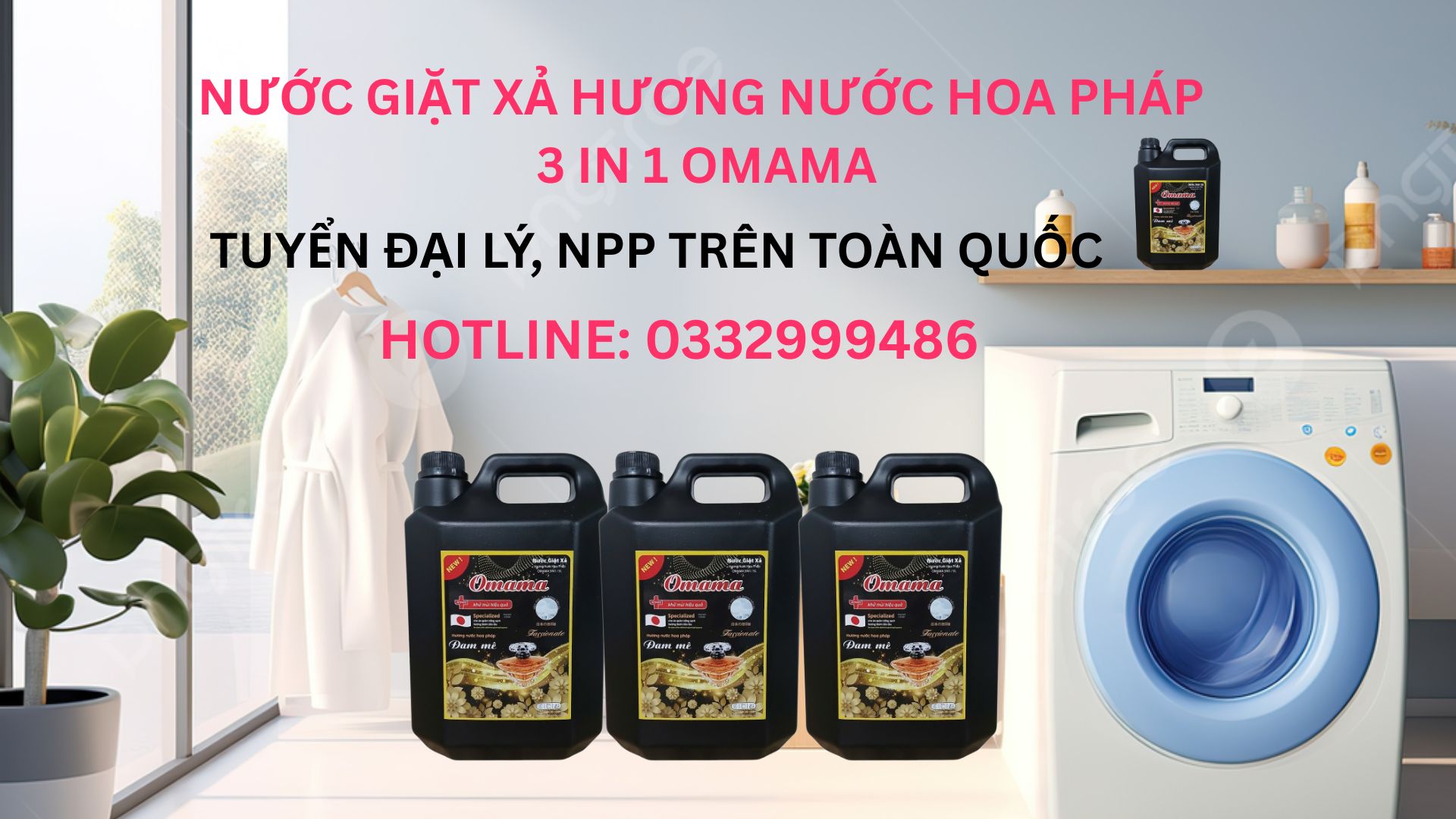 NƯỚC GIẶT XẢ OMAMA