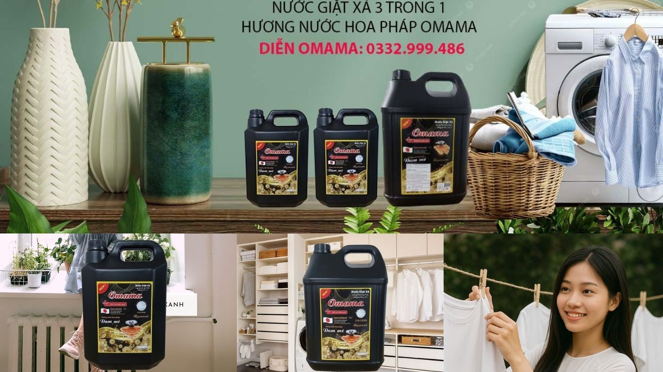 NƯỚC GIẶT XẢ OMAMA