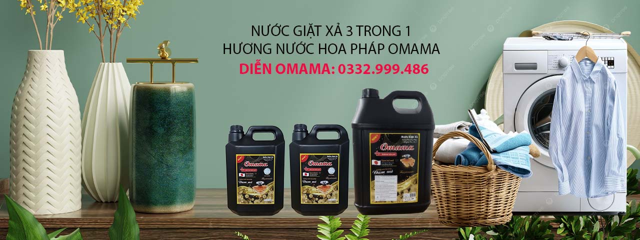 Nước giặt Omama