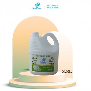 Nước Rửa Chén Hương Chanh OMAMA Can 3.8L – Lựa Chọn Siêu Tiết Kiệm Cho Gia Đình Việt