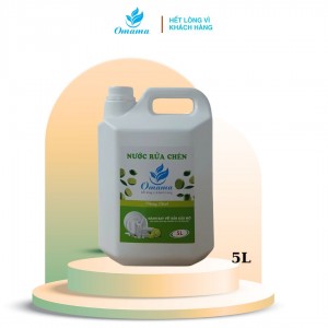 Nước Rửa Chén Hương Chanh OMAMA Can 5L – Lựa Chọn Siêu Tiết Kiệm Cho Mọi Gian Bếp