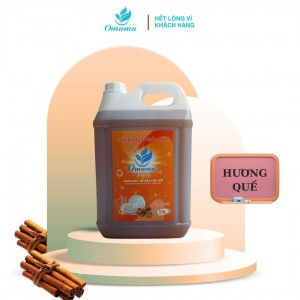 Nước Rửa Chén Thảo Dược Hương Quế OMAMA 10L | An Toàn – Sạch Nhờn – Siêu Tiết Kiệm